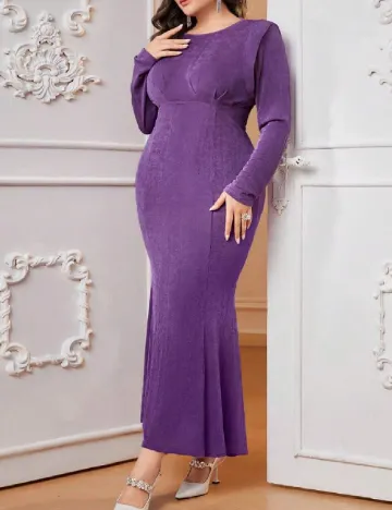 Rochie lunga SHEIN CURVE, mov