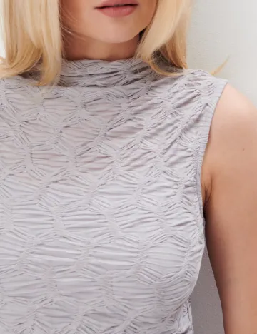 Rochie scurta Mohito, gri