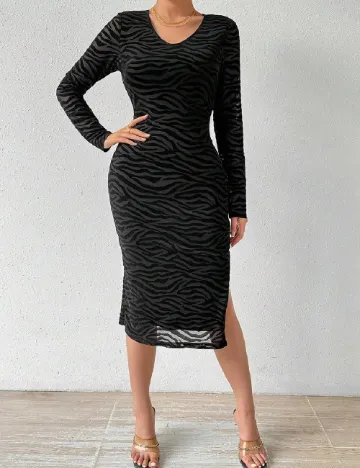 Rochie medie SHEIN, negru