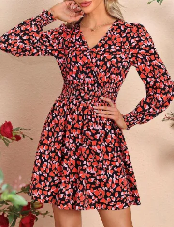 Rochie scurta SHEIN, rosu Rosu