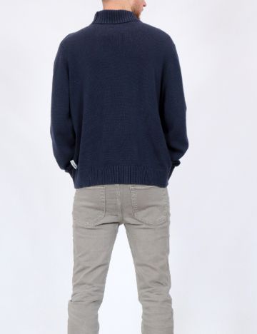 Pulover Jack&Jones, bleumarin