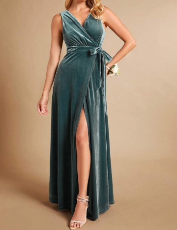 Rochie lunga SHEIN, verde