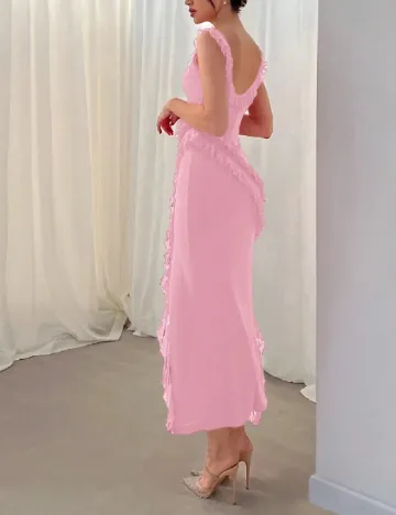Rochie lunga SHEIN, roz