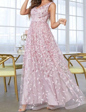 Rochie lunga SHEIN, roz