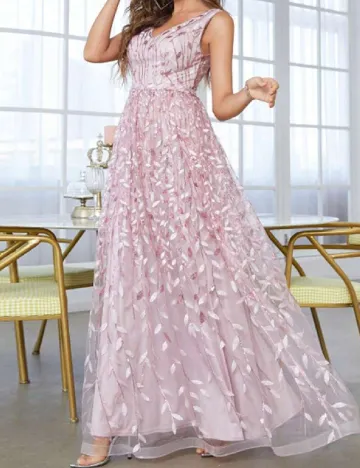 Rochie lunga SHEIN, roz