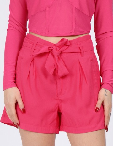 Pantaloni scurti Only, roz