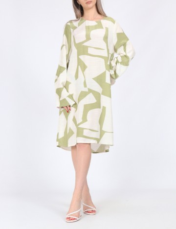 Rochie scurta Vila, verde