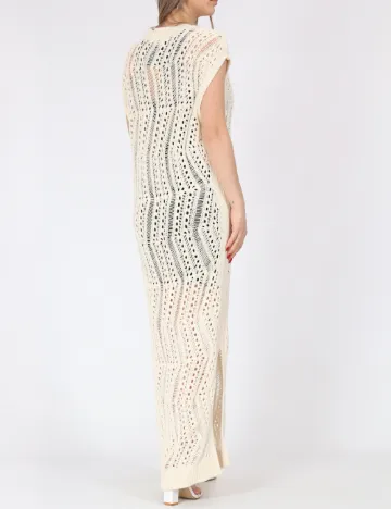 Rochie lunga Vero Moda, crem