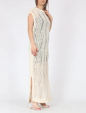 Rochie lunga Vero Moda, crem