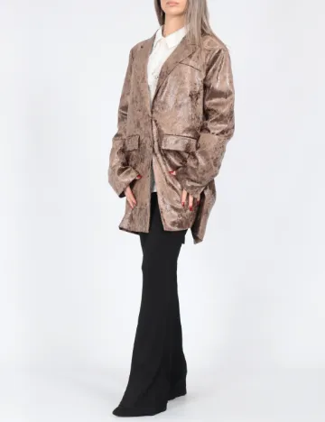 Sacou Oversize Something New, maro