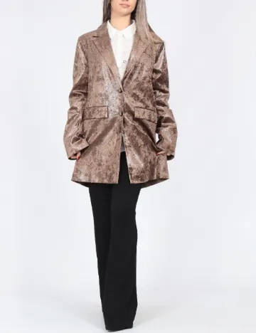 Sacou Oversize Something New, maro