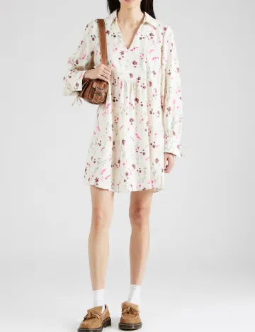 Rochie scurta Vero Moda, crem