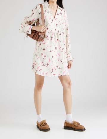 Rochie scurta Vero Moda, crem