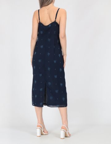 Rochie medie Vero Moda, bleumarin