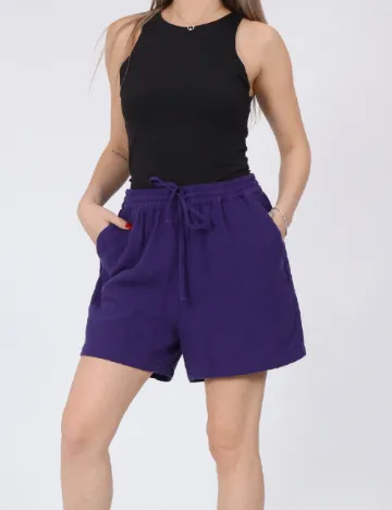 Pantaloni scurti Only, mov