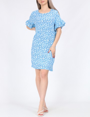 Rochie scurta Vero Moda, albastru