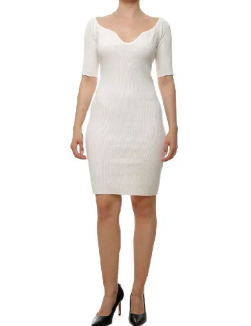 Rochie scurta Vero Moda, alb