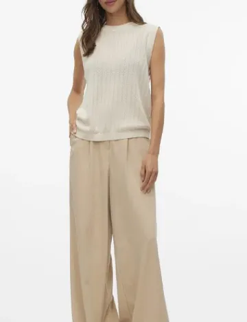 Bluza Vero Moda, crem