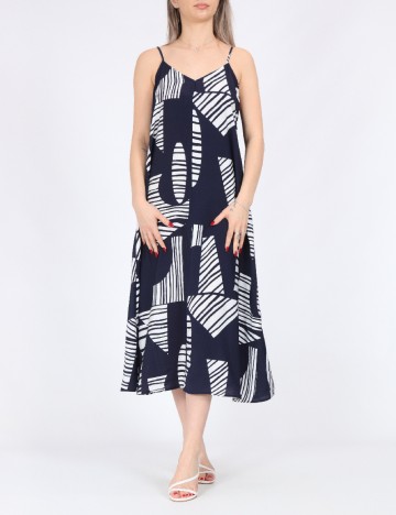 Rochie medie Vero Moda, bleumarin