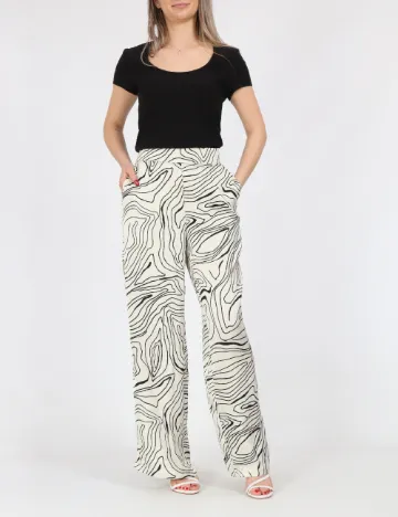 Pantaloni Vero Moda, crem
