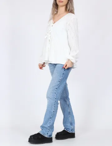 Bluza Only, alb