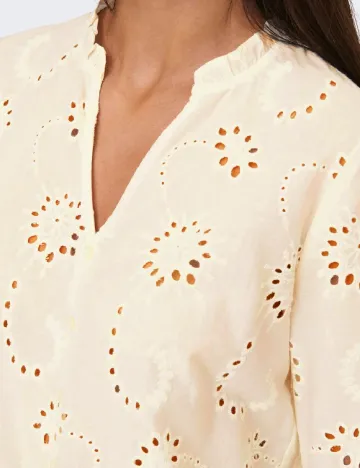 Bluza Jacqueline de Yong, crem