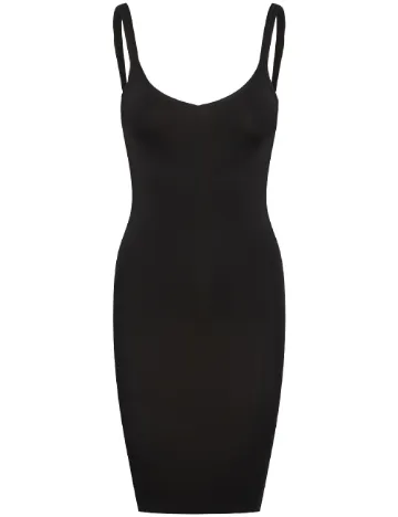 Rochie scurta Pieces, negru