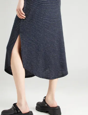 Rochie medie Pieces, bleumarin inchis