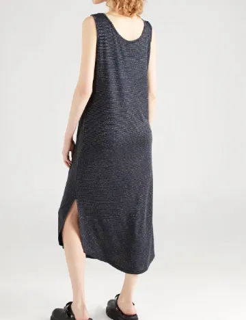 Rochie medie Pieces, bleumarin inchis