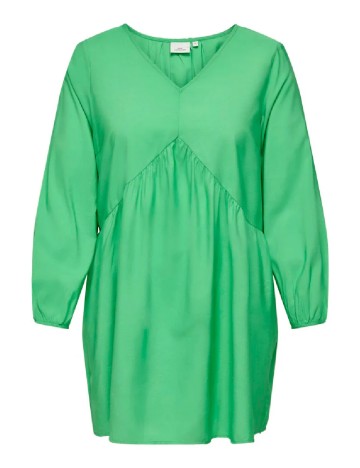 Rochie scurta Only Carmakoma, verde