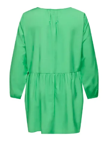 Rochie scurta Only Carmakoma, verde