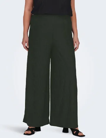 Pantaloni Only Carmakoma, verde