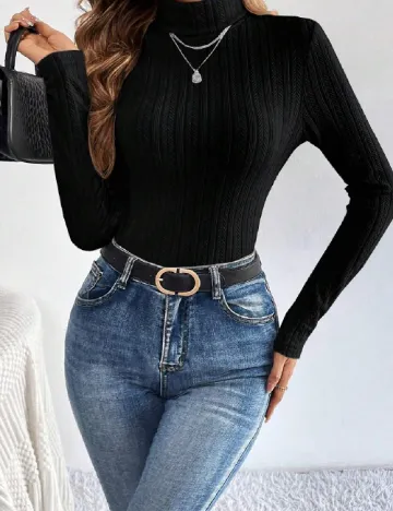 Bluza SHEIN, negru