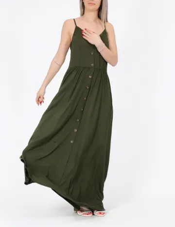 Rochie lunga SHEIN, verde
