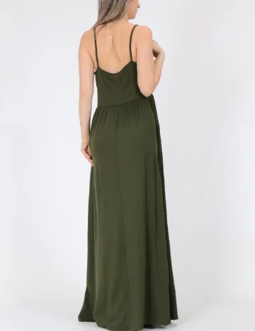 Rochie lunga SHEIN, verde