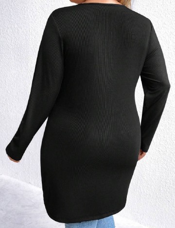 Bluza SHEIN CURVE, negru