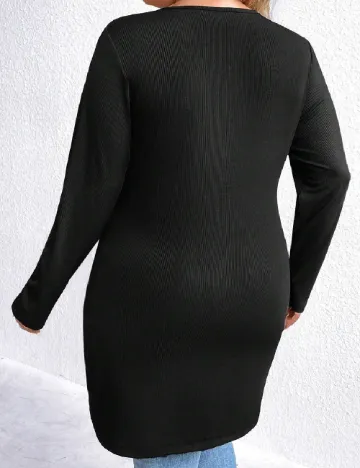 Bluza SHEIN CURVE, negru