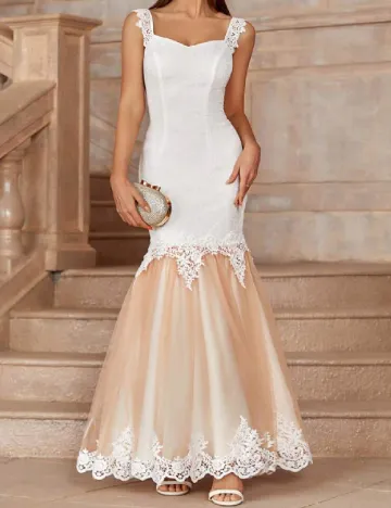 Rochie lunga SHEIN, alb