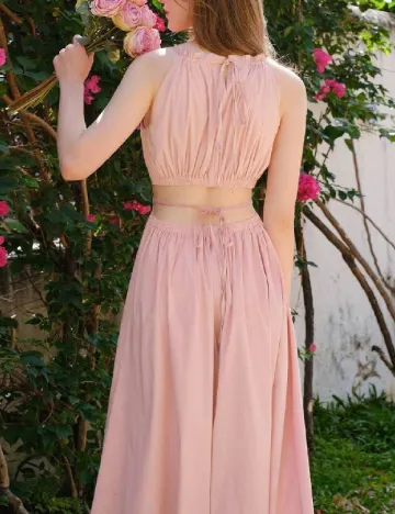 Rochie lunga SHEIN, roz Roz