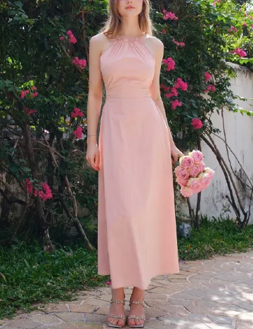 Rochie lunga SHEIN, roz Roz