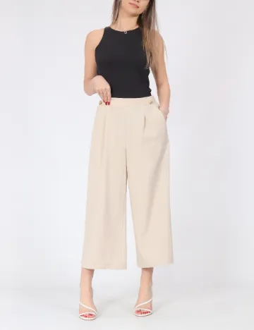 Pantaloni Vero Moda, crem