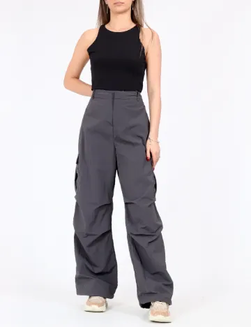 Pantaloni Vero Moda, gri