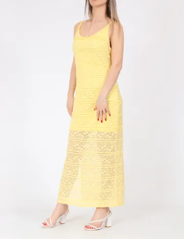 Rochie lunga Noisy May, galben