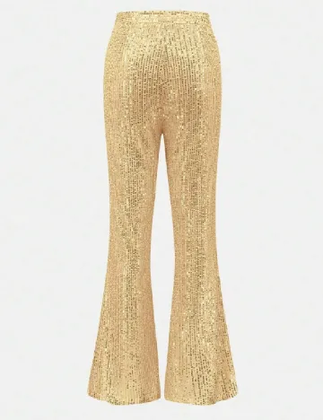 Pantaloni SHEIN, auriu