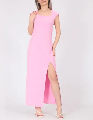 Rochie lunga Noisy May, roz