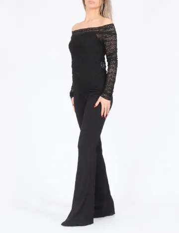 Bluza Pieces, negru