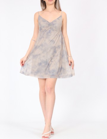 Rochie scurta Noisy May, gri