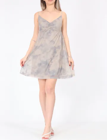 Rochie scurta Noisy May, gri