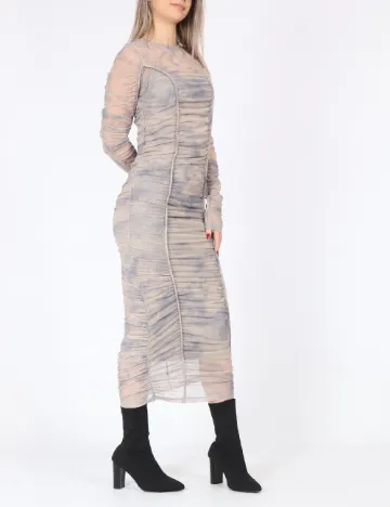 Rochie lunga Noisy May, bej