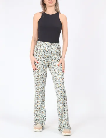 Pantaloni Pieces, floral